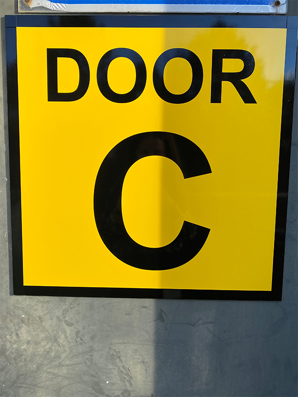Door C